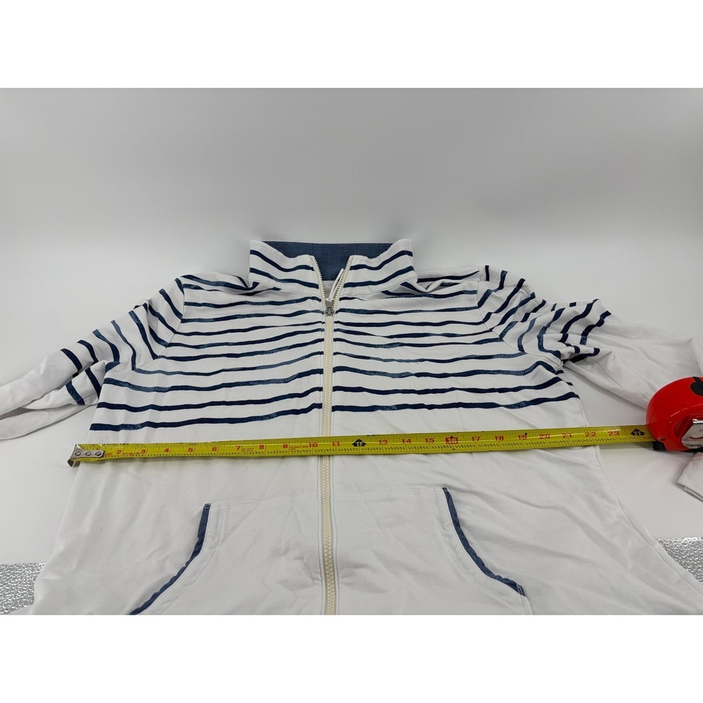 Women's T by Talbots Light Weight Stripe Jacket‎ Size X-Large, Full Zip, Casual - Picture 5 of 6
